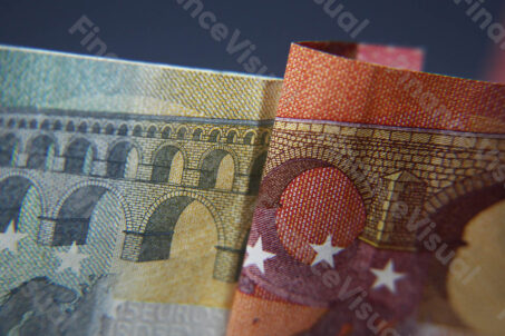 banknoty euro, mosty