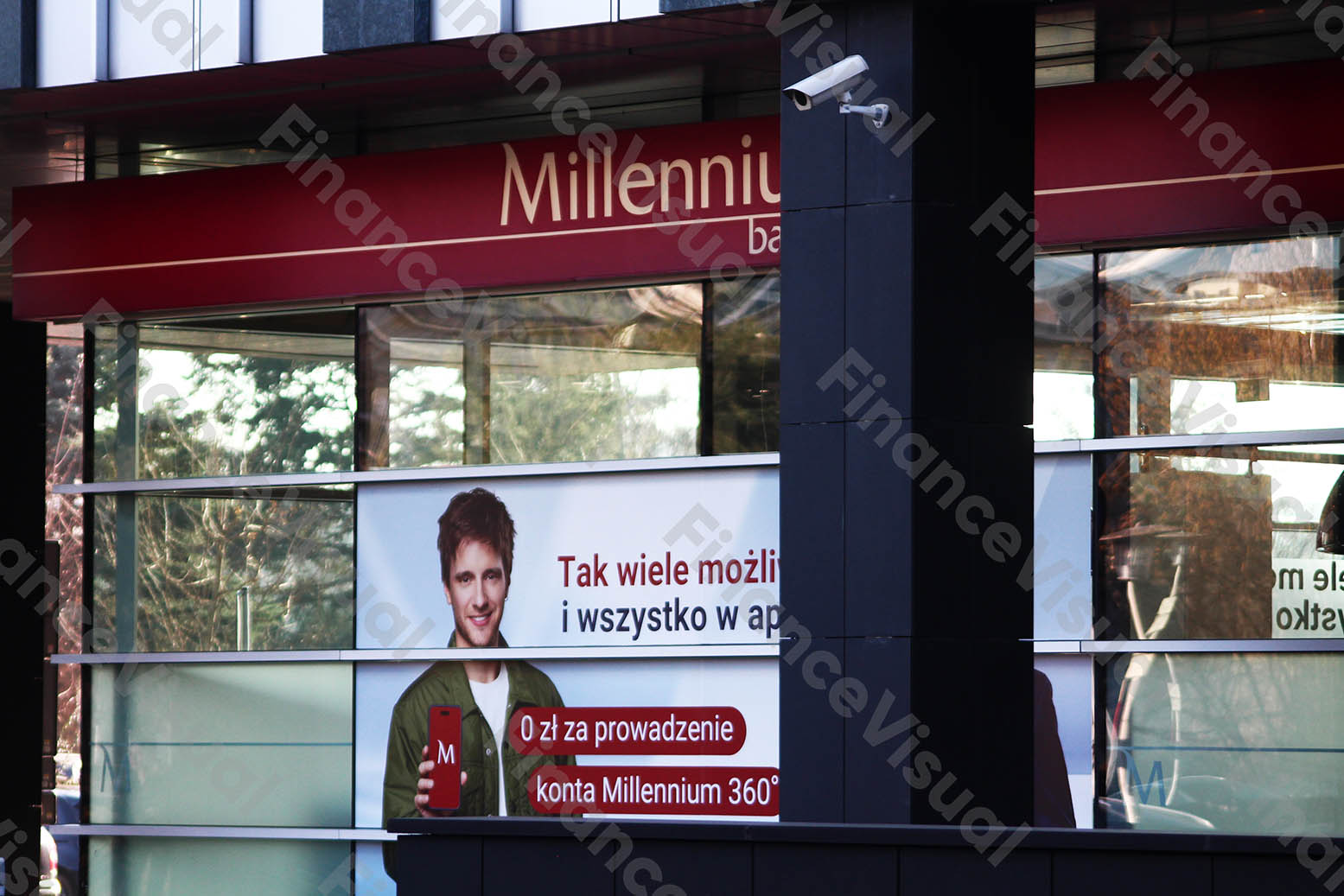 Bank Millennium centrala reklama konta Millennium 360