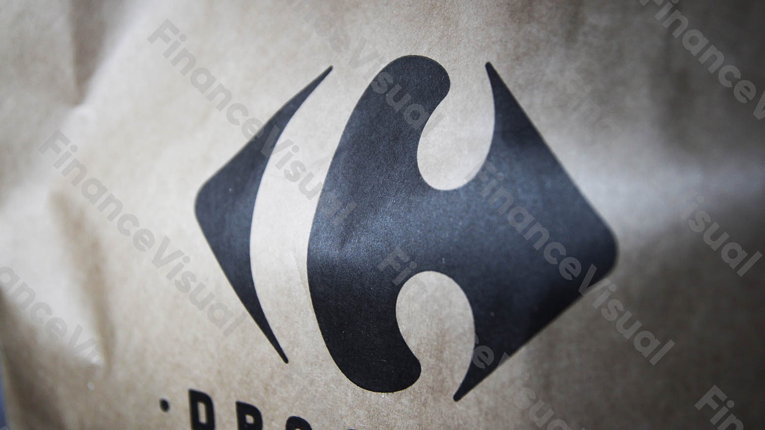 Carrefour logo torba papierowa ekologia