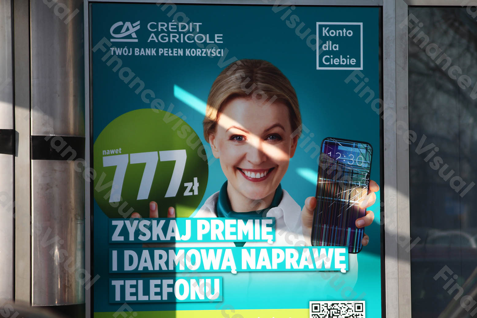Credit Agricole oddział naprawa telefonu premia 777 zł