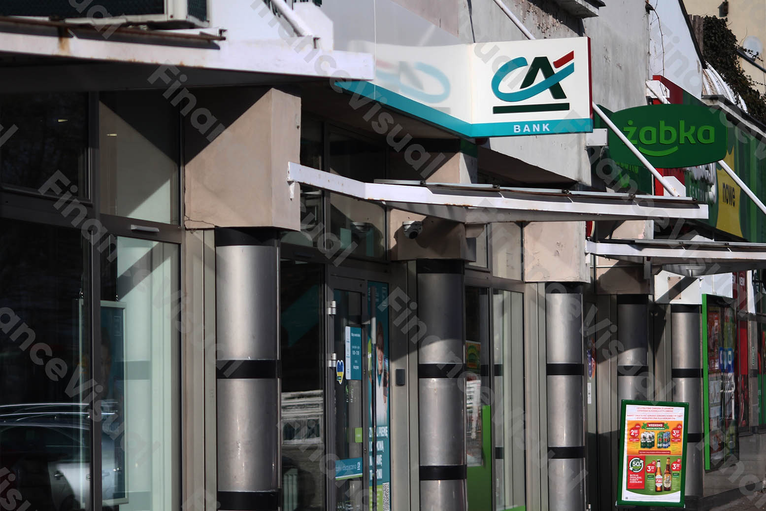 Credit Agricole oddział Żabka