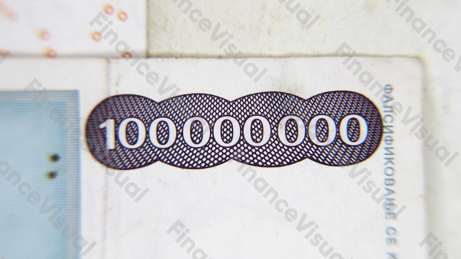 dinary jugosłowiańskie hiperinflacja 100 milionów