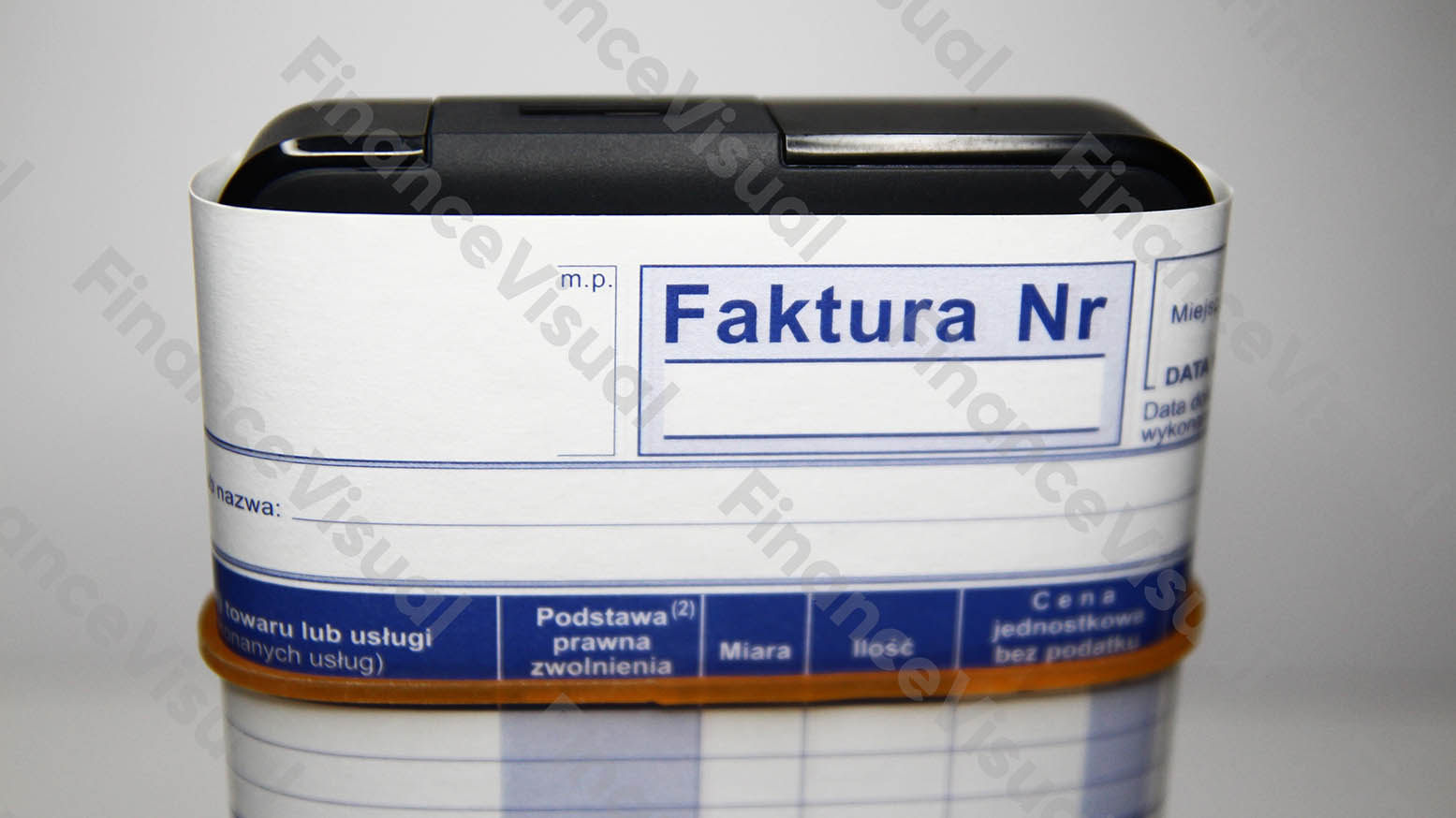 Faktura cyfrowa dysk zewnętrzny działalność gospodarcza