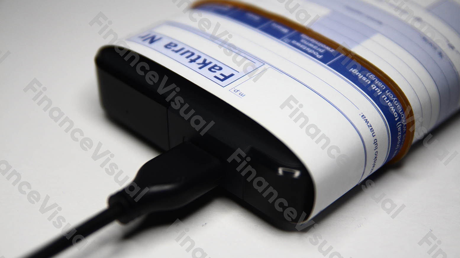 Faktura cyfrowa dysk zewnętrzny działalność gospodarcza