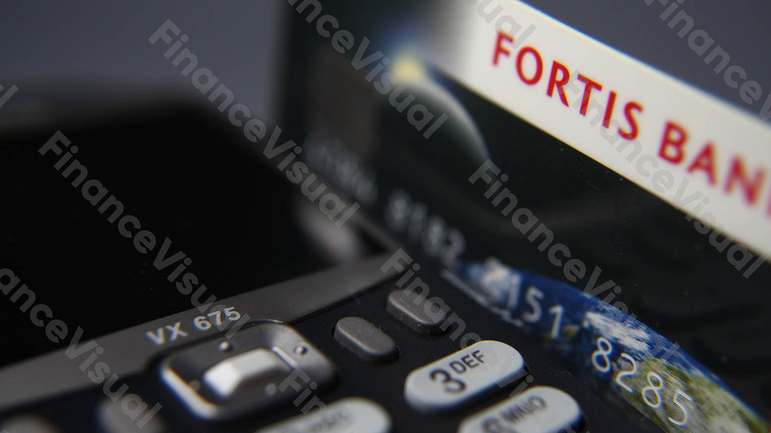 Fortis Bank, karta płatnicza, terminal płatniczy