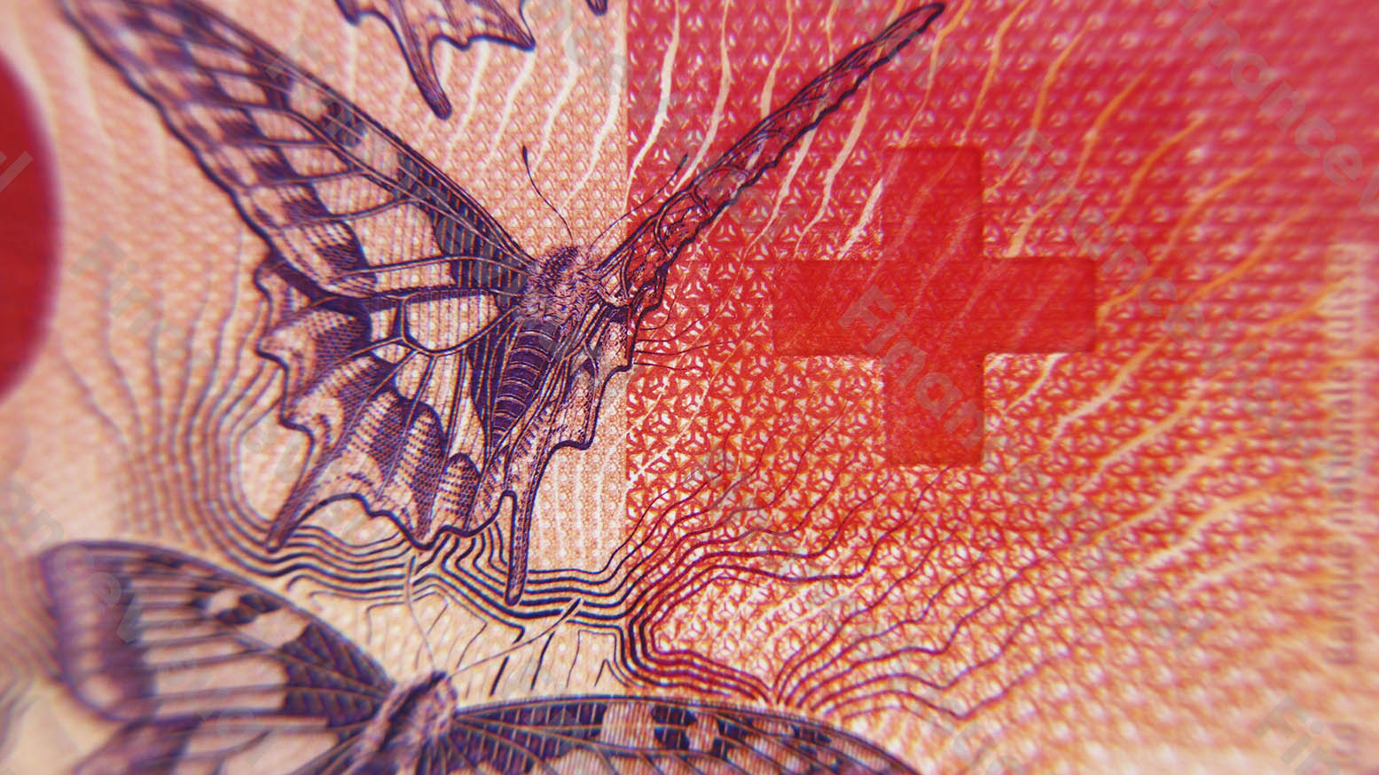 Frank szwajcarski CHF banknot