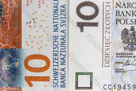 Frank szwajcarski złoty CHF PLN