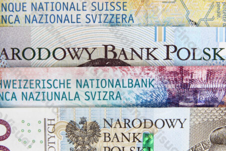 Frank szwajcarski złoty CHF PLN
