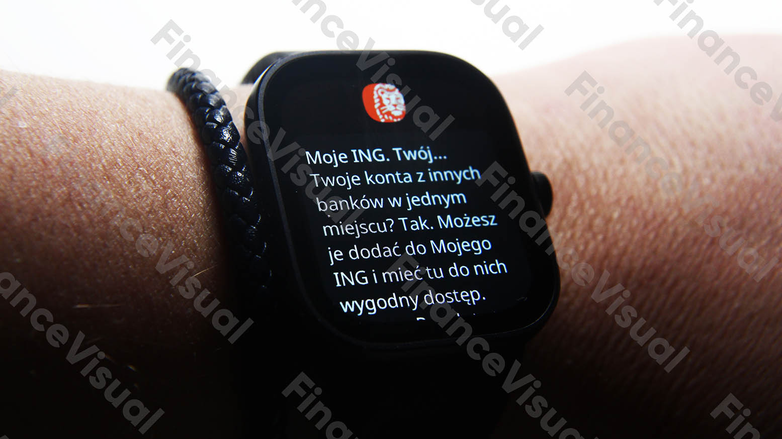 ING zegarek powiadomienie otwarta bankowość