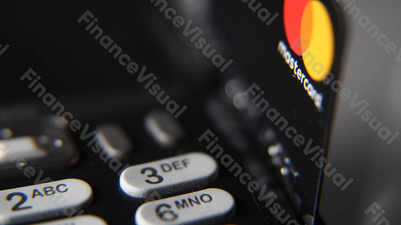 Karta Mastercard logo terminal płatniczy