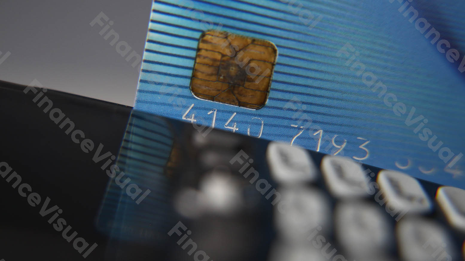 Karta debetowa terminal płatniczy chip