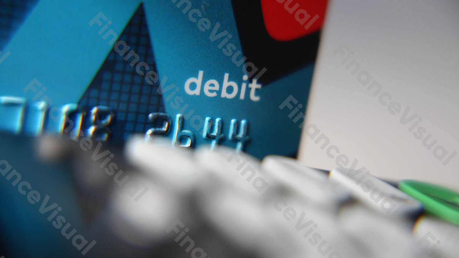 Karta debetowa terminal płatniczy