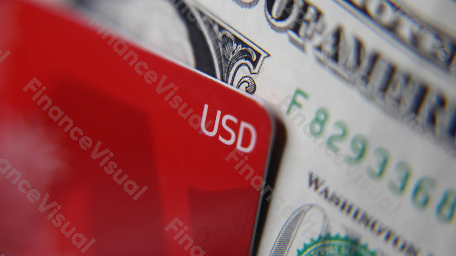 Karta walutowa w dolarach USD