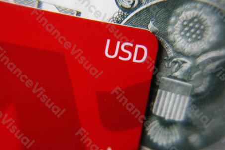 Karta walutowa w dolarach USD