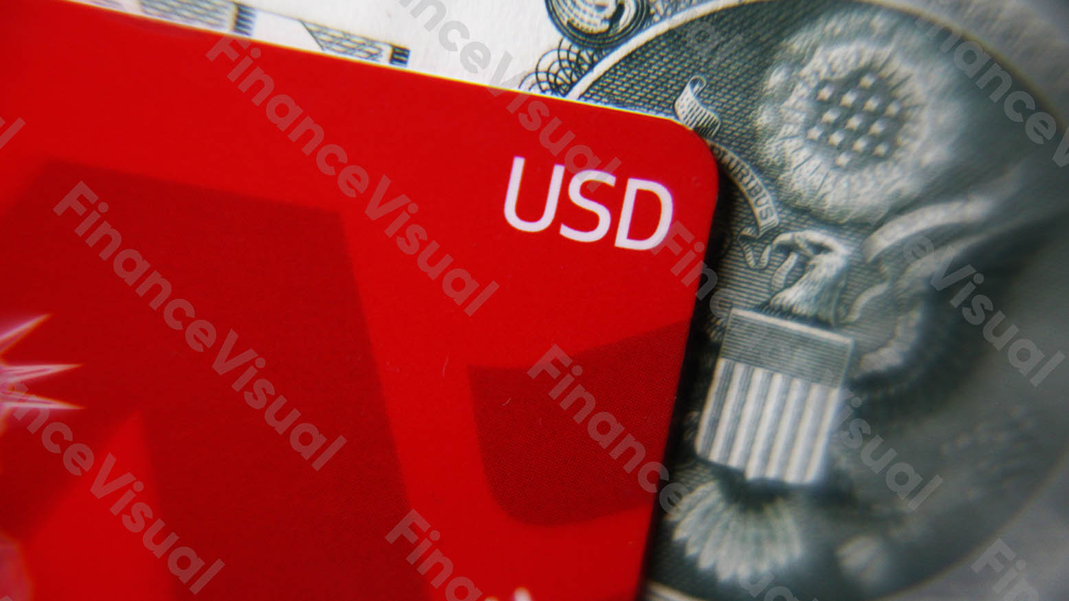 Karta walutowa w dolarach USD