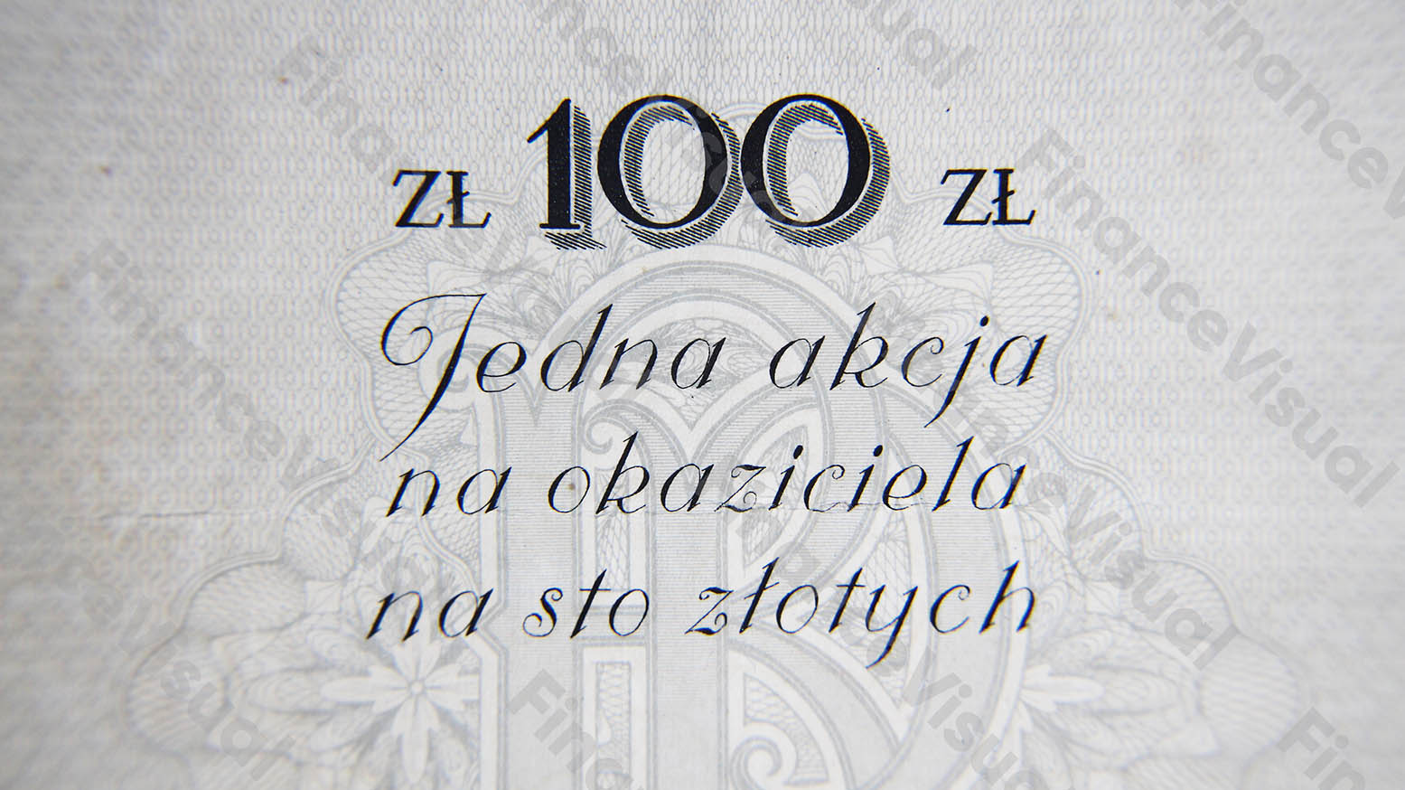 Jedna akcja na okaziciela