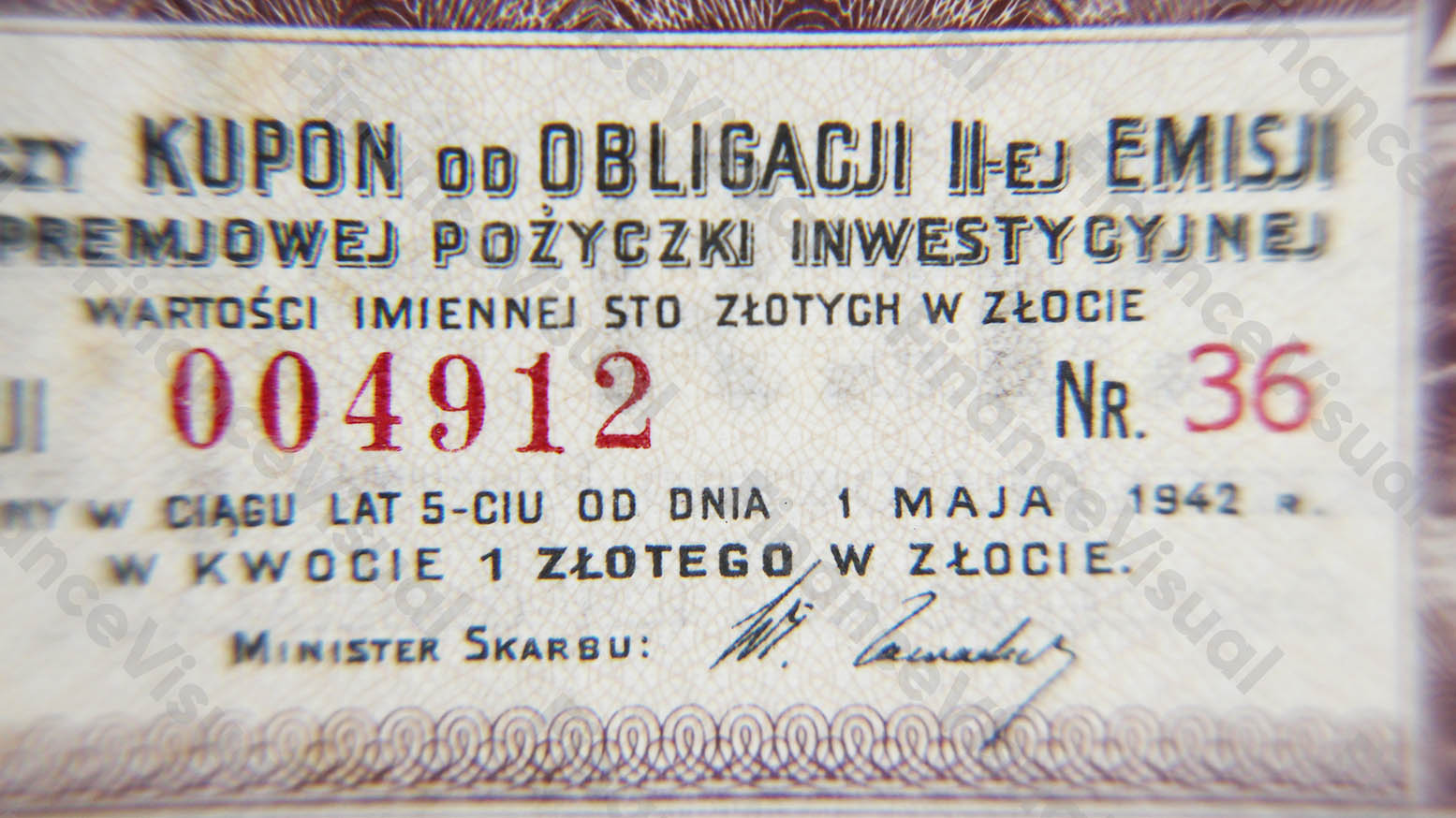 Obligacje przedwojenne