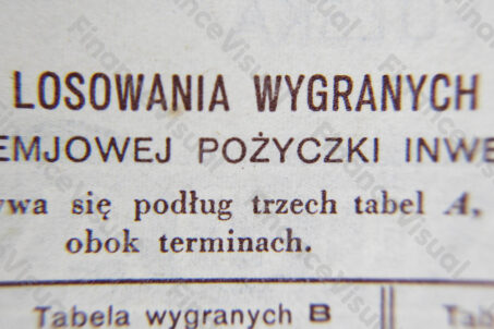 Akcje obligacje przedwojenne pożyczka inwestycyjna