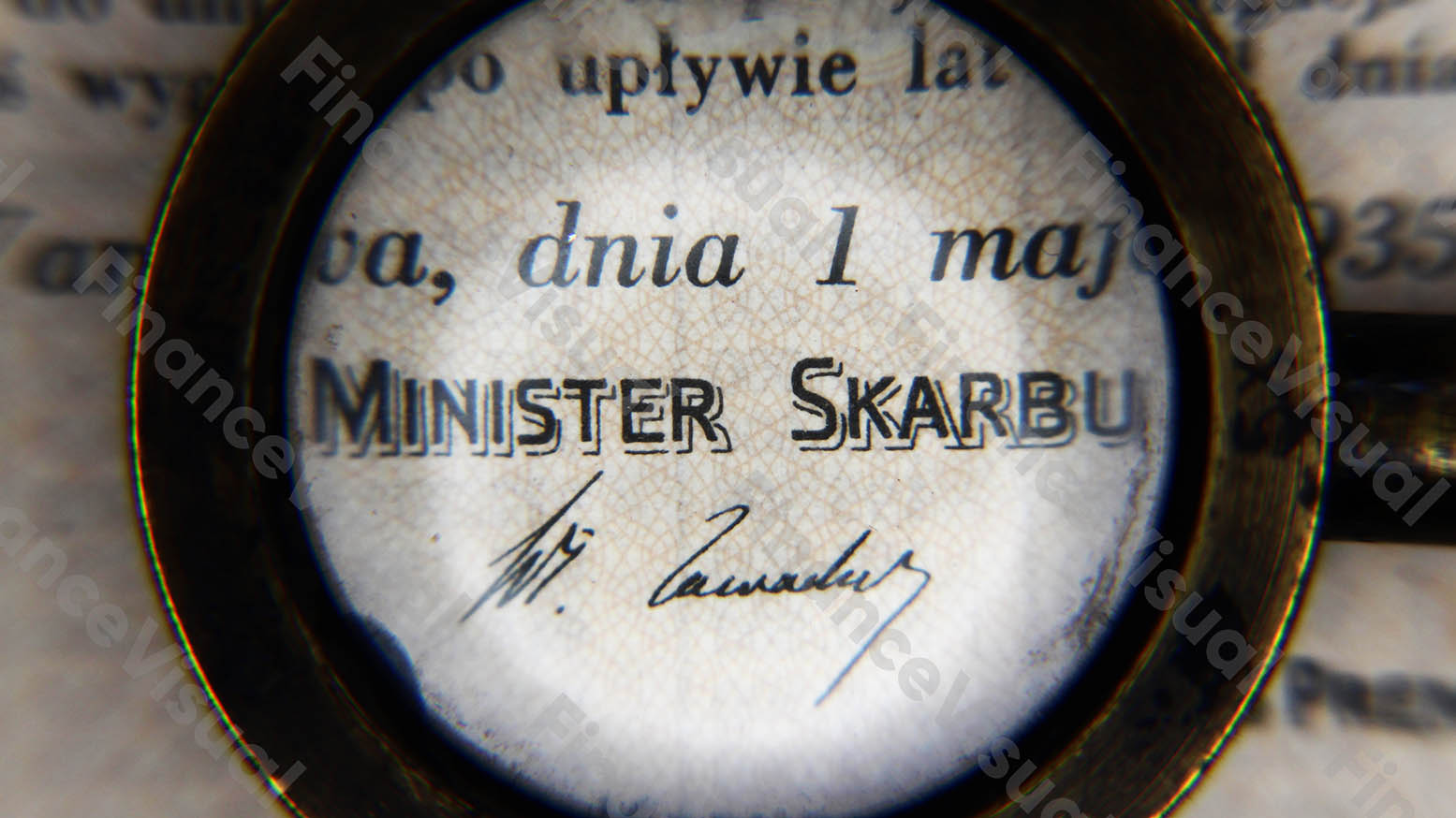 Minister Skarbu obligacje przedwojenne