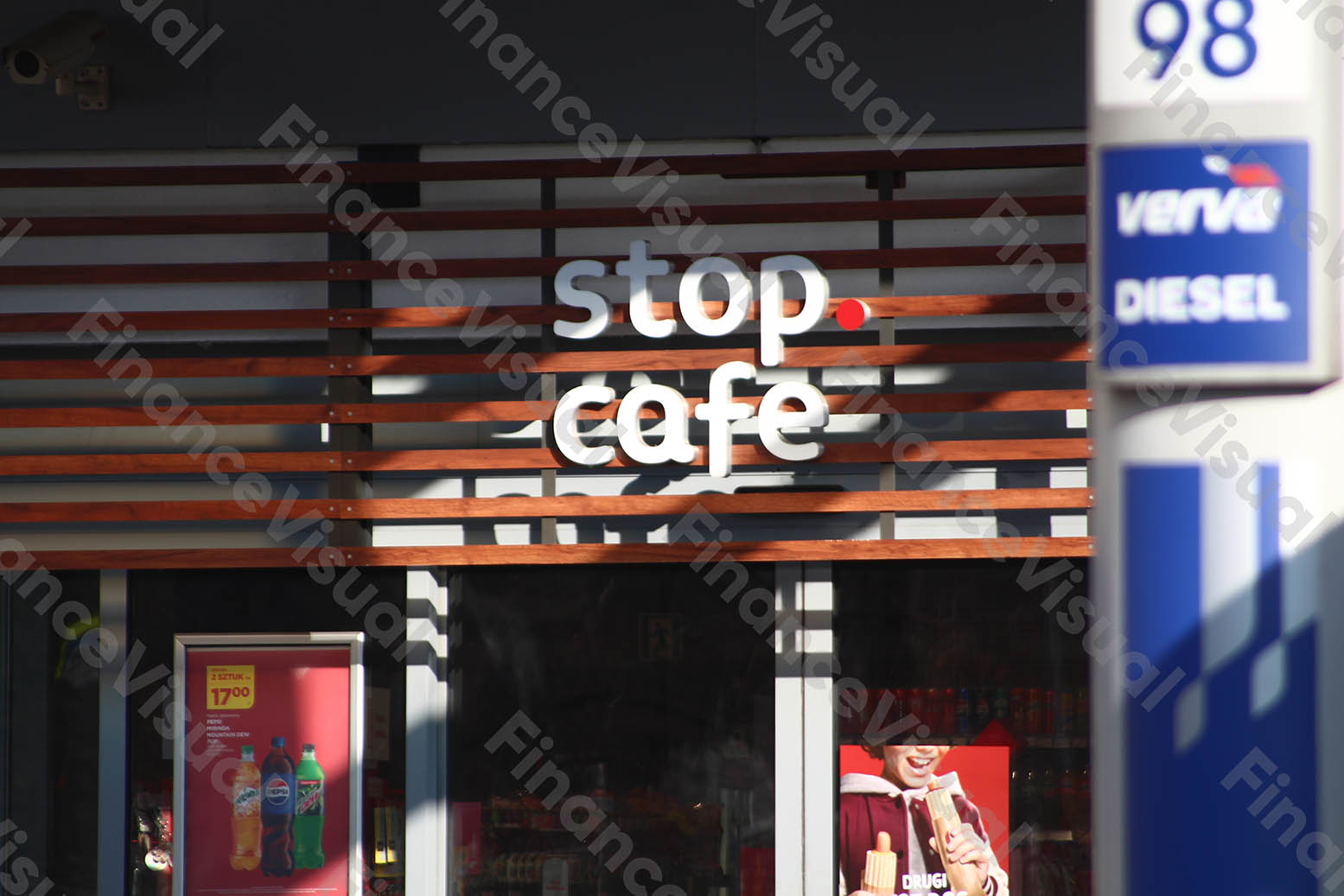 Orlen stacja benzynowa Stop Cafe gastronomia