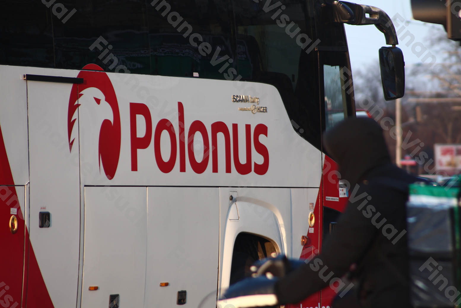 Polonus, autobus, transport