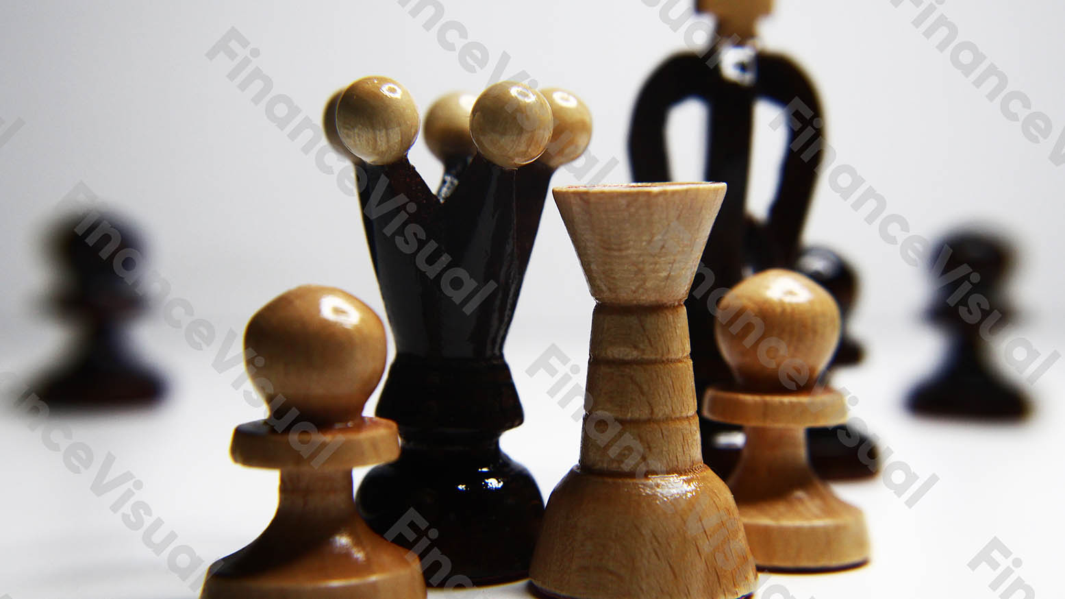 Szachy pionki i figury