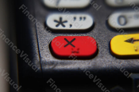 Terminal płatniczy Verifone klawiatura