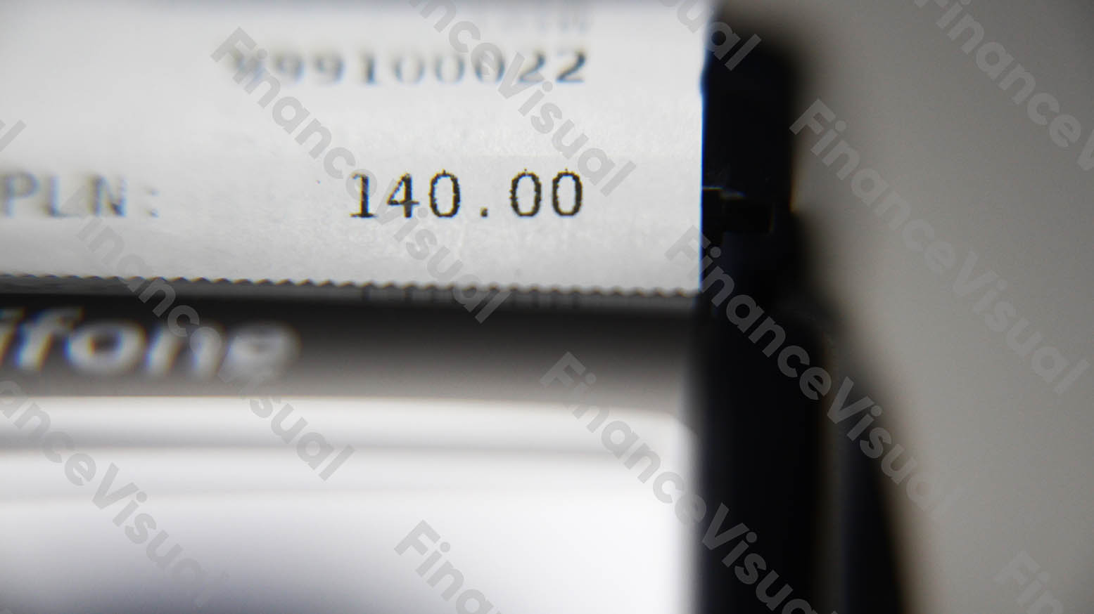 Terminal płatniczy Verifone paragon cena 140