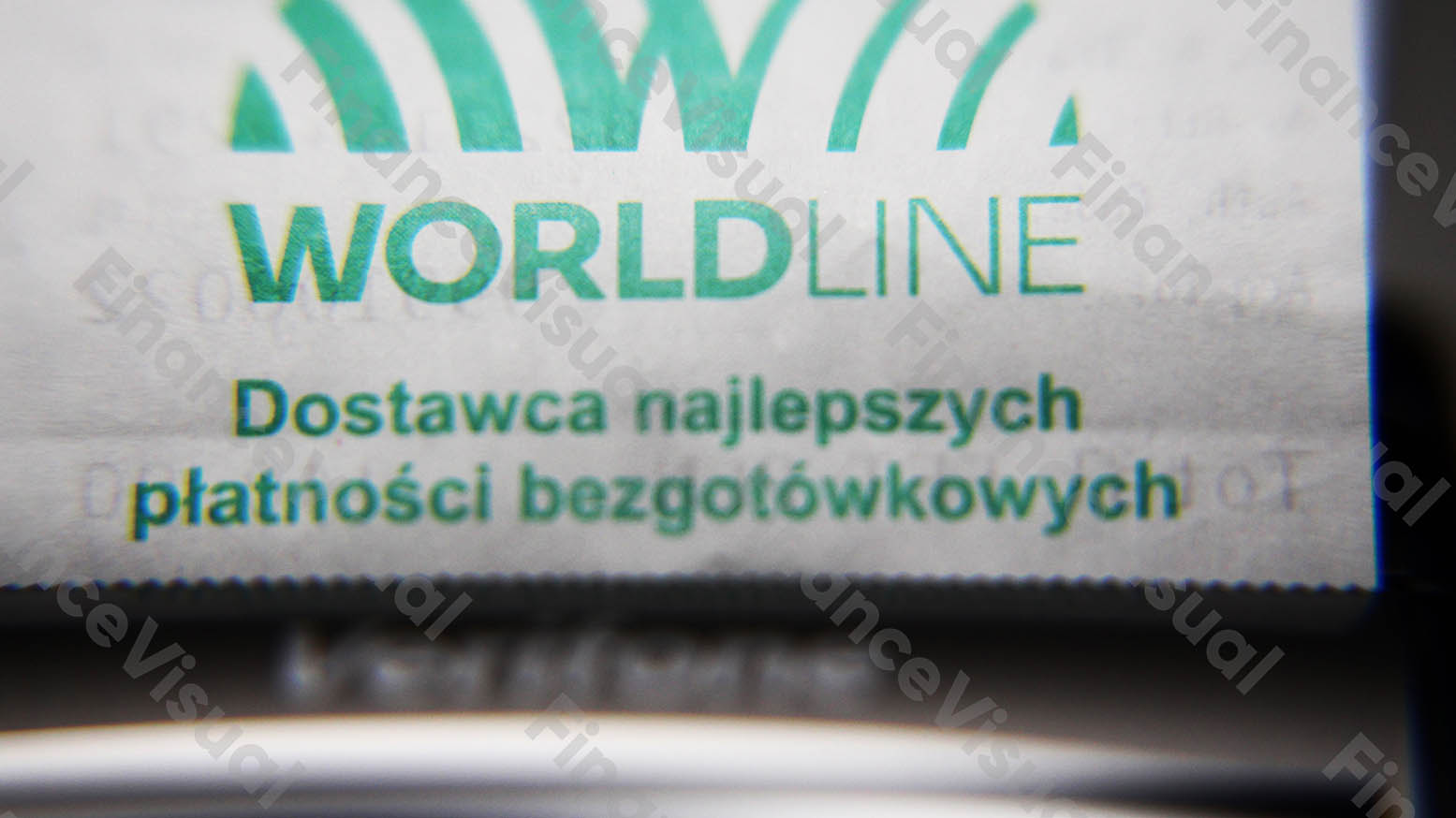 agent rozliczeniowy Worldline wydruk z terminalu