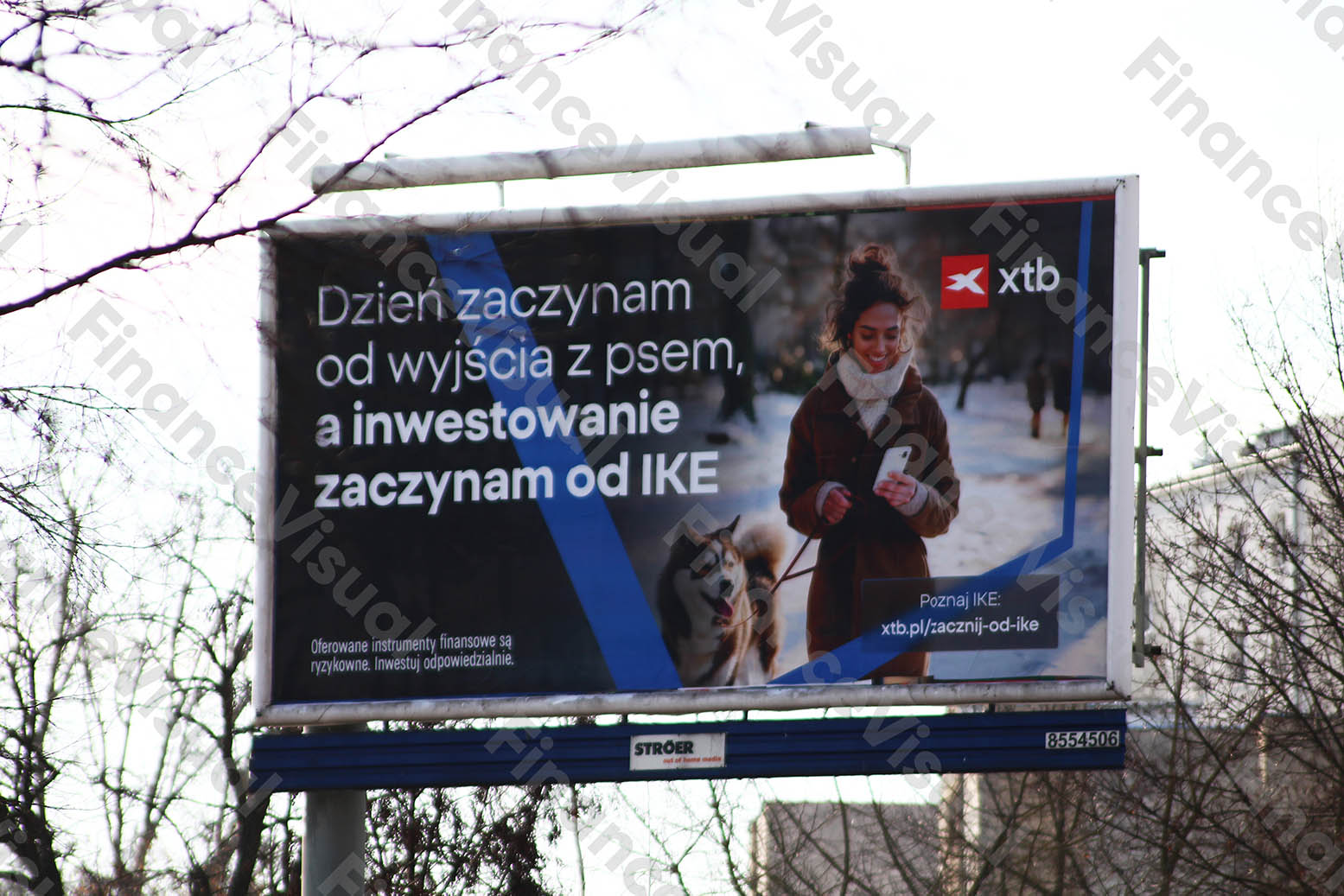 XTB, reklama, billboard, inwestycje, IKE