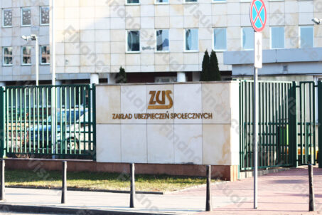 ZUS Zakład Ubezpieczeń Społecznych centrala logo