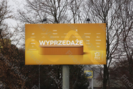 Wola Park handel reklama billboard