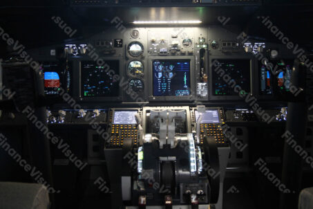 Boeing kokpit symulator 10