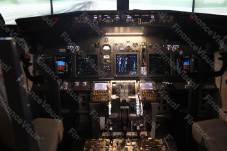 Boeing kokpit symulator 9