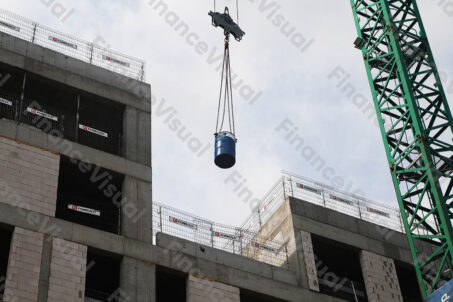 Budowa dźwig beczka