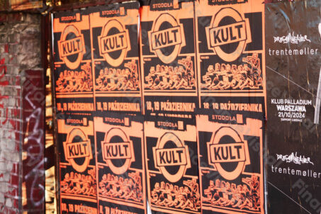 Kult koncert plakat