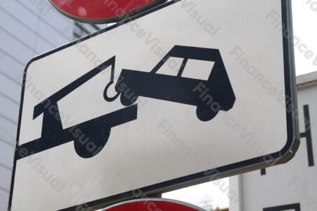 Odholowanie znak drogowy