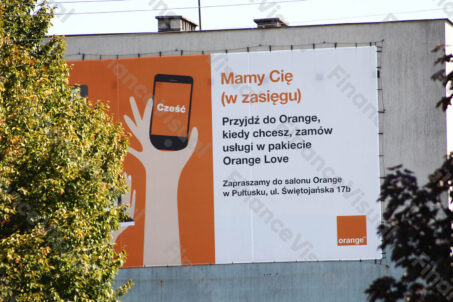 Orange reklama