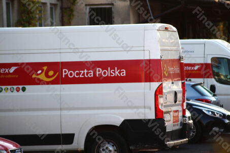 Poczta Polska samochód dostawczy