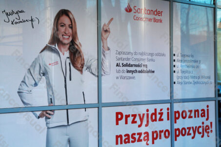 Santander Consumer Bank Justyna Kowalczyk reklama