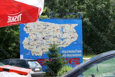 Województwo warmińsko-mazurskie mapa