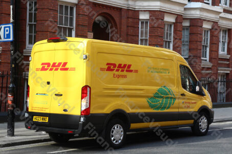DHL Londyn kurier 3