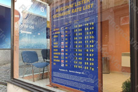 Kantor kursy walut Czechy 2