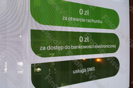 Konto bankowe reklama