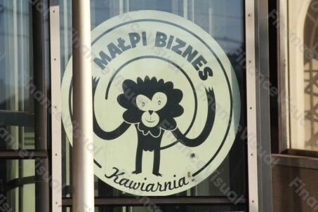 Małpi biznes kawiarnia