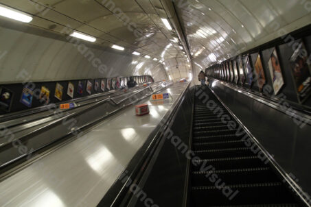Metro Londyn schody ruchome