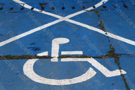 Miejsce parkingowe dla niepełnosprawnych