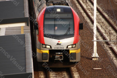 Pociąg peron Warszawa Ochota 2