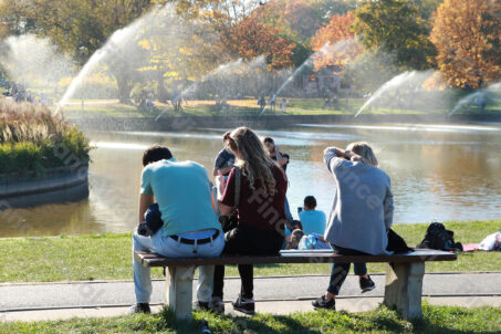 Pole Mokotowskie ludzie 1