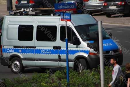 Policja radiowóz